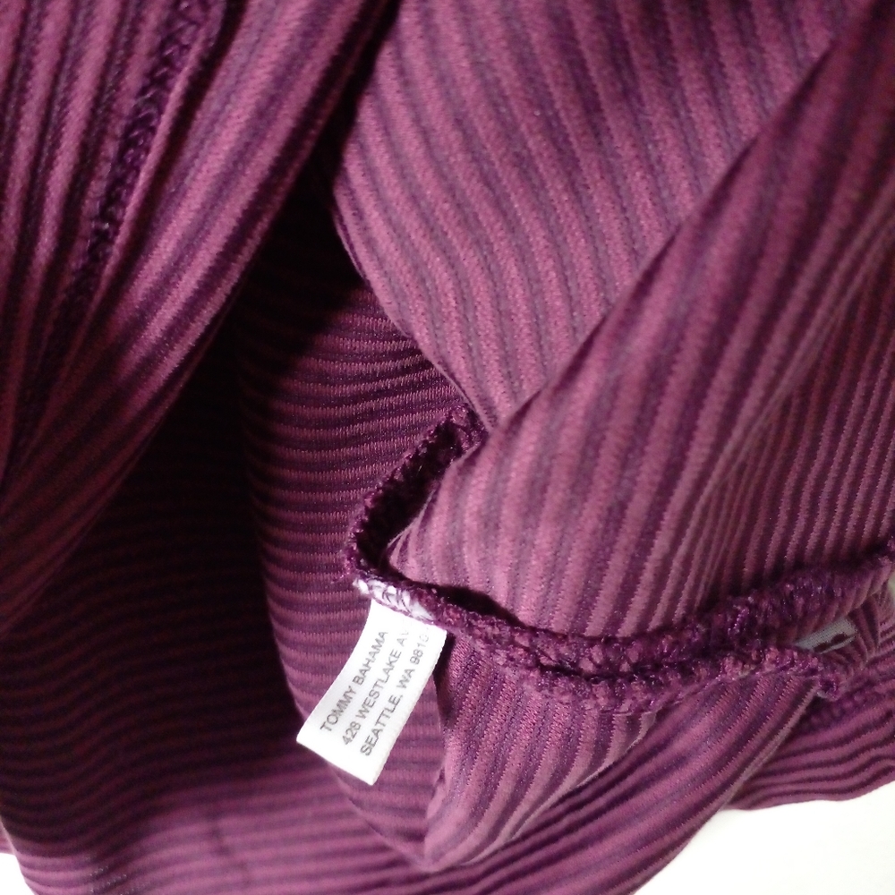 Tommy Bahama Men's Striped Short Sleeve Polo Shirt Size L - Picture 8 of 8